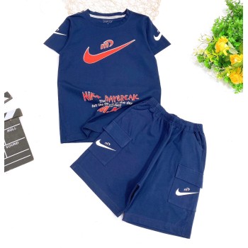 Bộ bé trai cotton in hình NIKE túi hộp